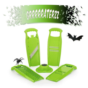 Halloween - Grrrrraterzz - Börner all-in-one Raspenset - Inclusief beschermkap! Börner Kitchentools