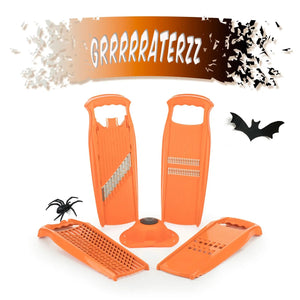 Halloween - Grrrrraterzz - Börner all-in-one Raspenset - Inclusief beschermkap! Börner Kitchentools